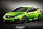 The Next Honda Civic Type R Gets Rendered Based on Geneva Concept