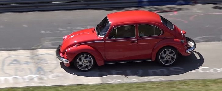 VW Beetles on Nurburgring