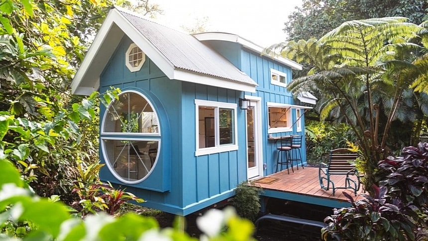 Oasis tiny home on wheels