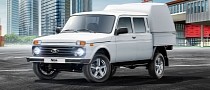 The Old Lada Niva 4x4 Becomes a Light Commercial Vehicle in Russia