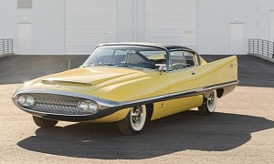 The One-Off 1957 Chrysler Ghia Super Dart 400 Concept Is Coming Up for Auction