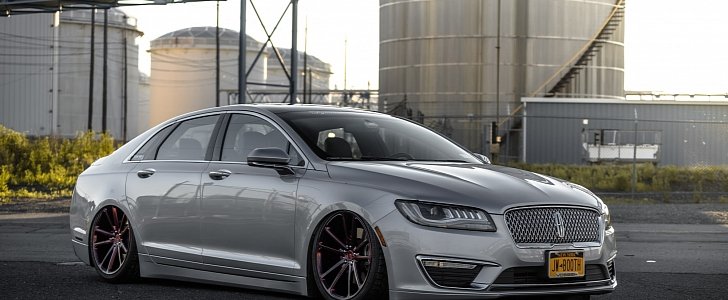 The Only 2017 Lincoln MKZ That's Lowered on Vossen Wheels