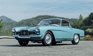 The Only Aston Martin Coupe Ever Built by Bertone Sold for Over $1 Million in New York
