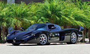 The Only Black Maserati MC12 Will Go Under the Hammer