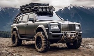 The Only Trail This Overlanding Rolls-Royce Cullinan Will Attack Is the One in Our Dreams