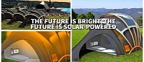 The Orange Solar Concept Tent: Revolutionary Camping Gear With Heated Floor, Glo-Location