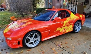 The Original 'Fast and Furious' RX-7 Goes for Sale With a Built-In Flamethrower