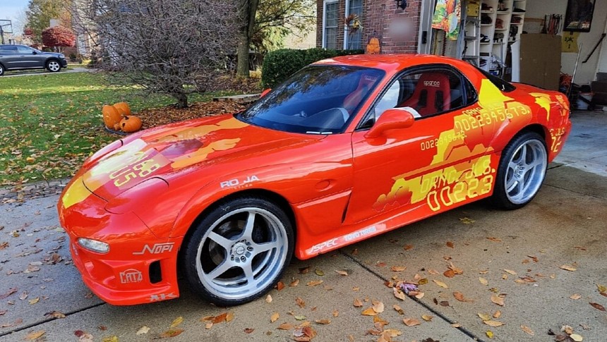 1993 Mazda RX-7 from The Fast and the Furious