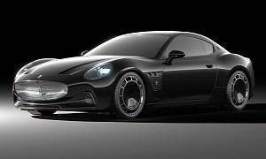 The "Ouroboros" Virtual Concept Imagines Maserati's GranTurismo EV With Retro Styling