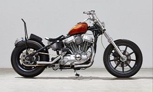 The Panster Is a Custom Hardtail Chopper With Harley Sportster Power and Classic Looks