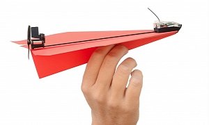This Remote Control Paper Airplane Is Smartphone Guided