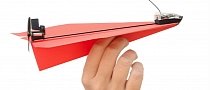 This Remote Control Paper Airplane Is Smartphone Guided