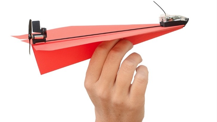 Paper Airplane That You Fly Through Your Smartphone App