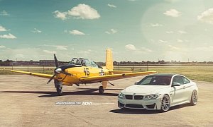 The Perfect Match: BMW M4 and ADV.1 Wheels