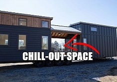 The Pisgah Tiny Home Puts a Porch Smack in the Middle of the House