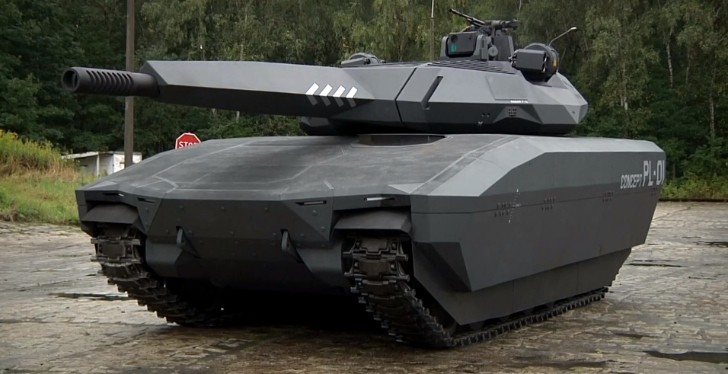 The PL-01 Stealth Tank Is as Absurdly Cool as a Lamborghini - Video
