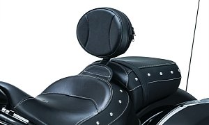 The Plug-N-Go Driver Backrest for Indian Is a Cool, Expensive Upgrade
