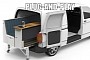 The PlugVan Small Module Turns Any Van Into a Mobile Home Almost Instantly