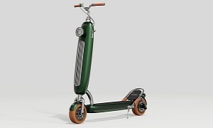The Porsche-Inspired Mjotim e-Scooter, for When When You’re Feeling Extra Fancy