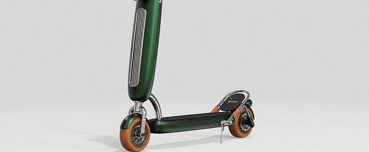 photo of The Porsche-Inspired Mjotim e-Scooter, for When When You’re Feeling Extra Fancy image