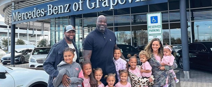 Shaquille O'Neal Buys Family Two Cars