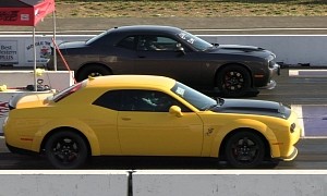 The Power of Mods Compels You: Tuned Challenger Hellcat Beats Demon at the Strip