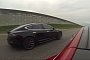 The Quietest Drag Race Ever: Tesla Model S P85D Versus P90D
