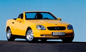 The R170 Mercedes-Benz SLK: the Folding Vario-Roof Baby Roadster