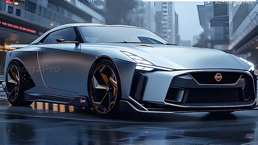 R36 Nissan GT-R Nismo rendering by AutomagzPro