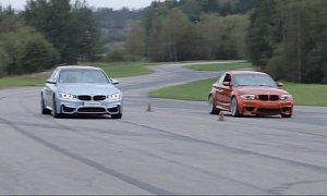 The Race We’ve Been Waiting For: BMW F80 M3 vs 1M Coupe