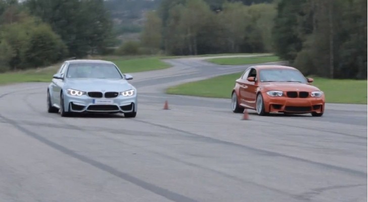2015 BMW M3 vs BMW 1M COupe