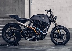 The Raging Dagger Is a Custom Harley Sportster Dressed in a Wealth of Carbon Fiber