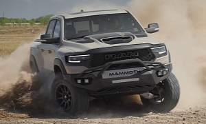 The Ram 1500 TRX Sandblast Edition Hennessey Mammoth 1000 Is One Badass Off-Road Truck