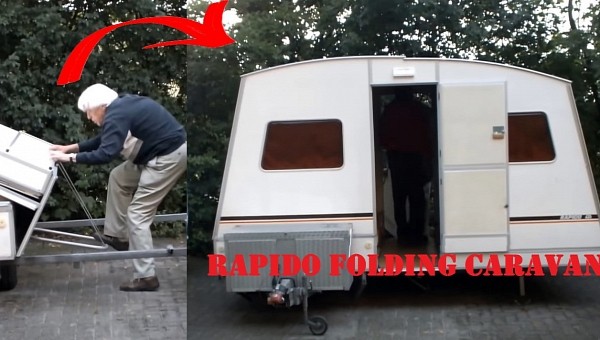 The Rapido folding caravan was a '60s pocket rocket, in production until the '80s