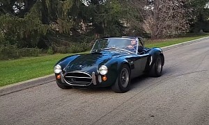 The Rarest Shelby Cobra 427 Ever Built Goes Out for a Spin, Flexes Angry V8