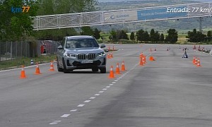 The Refreshed BMW X3 Doesn’t Look Athletic During Moose Test