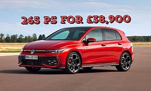 The Refreshed Volkswagen Golf GTI Is One Pricey Cookie in the United Kingdom