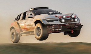 The (Relatively) Poor People’s CGI Answer to the 911 Dakar and Huracan Sterrato Is a Skoda