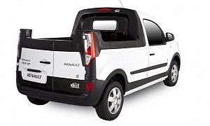 The Renault Kangoo Z.E. Pick-Up Truck Is...Not For the USA