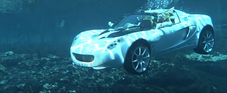The sQuba is the only Lotus Elise in the world you can drive and dive in
