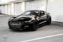 The Rocket Is A Batmobile-Looking Ford Mustang From Galpin Auto Sports