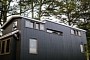 The Rook Tiny House Looks Like a Studio Apartment With Moody Industrial Aesthetic