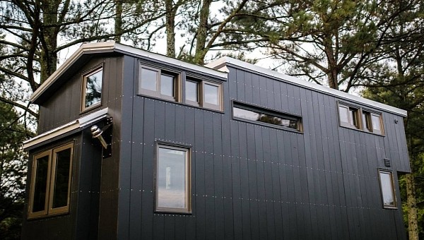 The Rook tiny house by Wind River Tiny Homes 