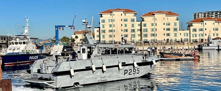 HMS Cutlass is the newest addition to the UK's Gibraltar Squadron