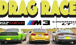 The Rudest Canadian: BMW M3 Thrashes Challenger, Camaro, Doesn't Say "Sorry"