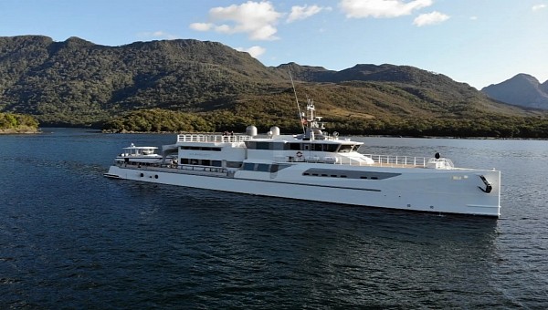 Pursuit was the first Fast Yacht Support vessel built by Damen