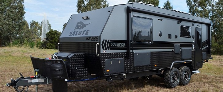 The Salute Governor Is a Tough Trailer Camper Offering a High-End Off ...
