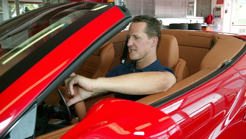 Michael Schumacher involved in the development of Ferrari California