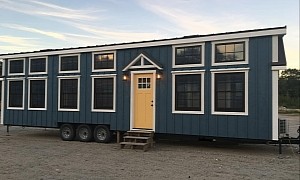 The Sebago Is a Modern and Ultra-Comfortable Family Tiny Home on Wheels