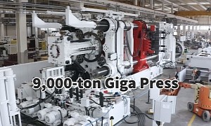The Second 9,000-Ton Giga Press Is Heading to Giga Texas, Presumably for the Cybertruck